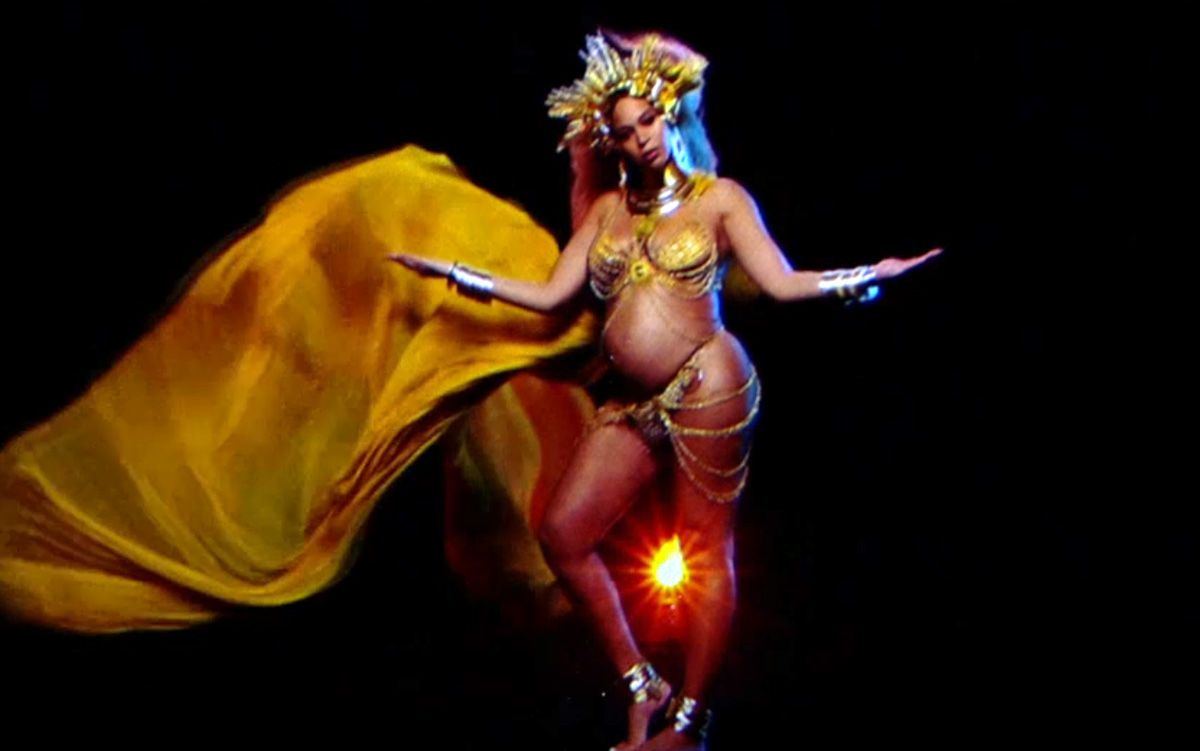 Grammys Video Watch Beyonc S Epic Pregnant Performance Plus