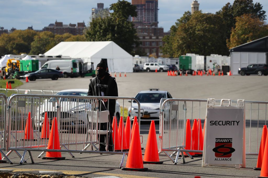 New York City Opens Temporary Shelter For Influx Of Bused Migrants In