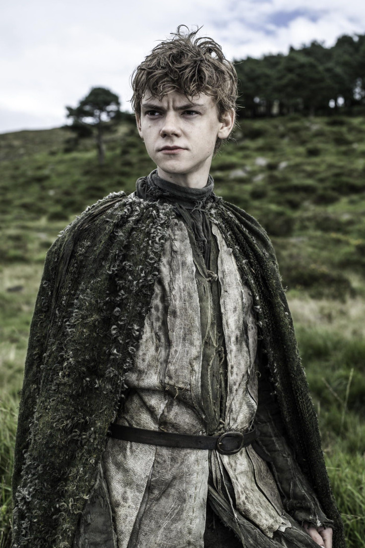 Jojen Reed is now traveling with Bran, Rickon, Osha, and Hodor.