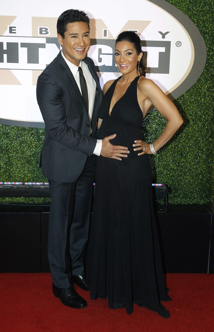 Mario Lopez and Courtney Laine Mazzo