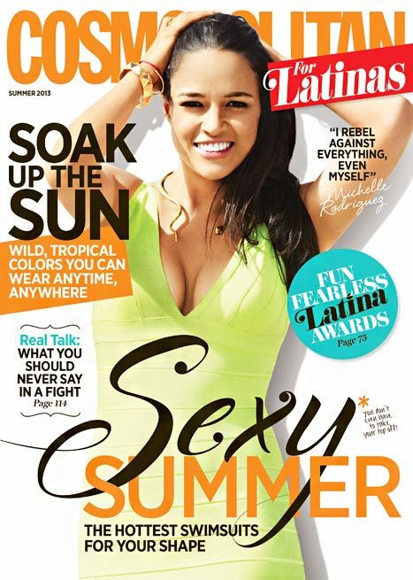 Michelle Rodriguez Cosmo