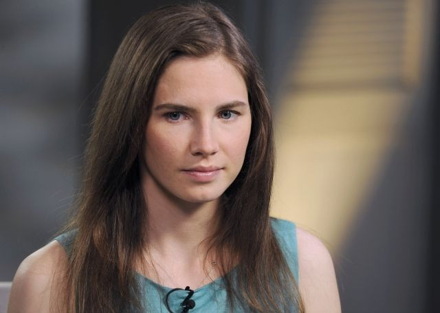 Amanda Knox speaks with Diane Sawyer in NY.