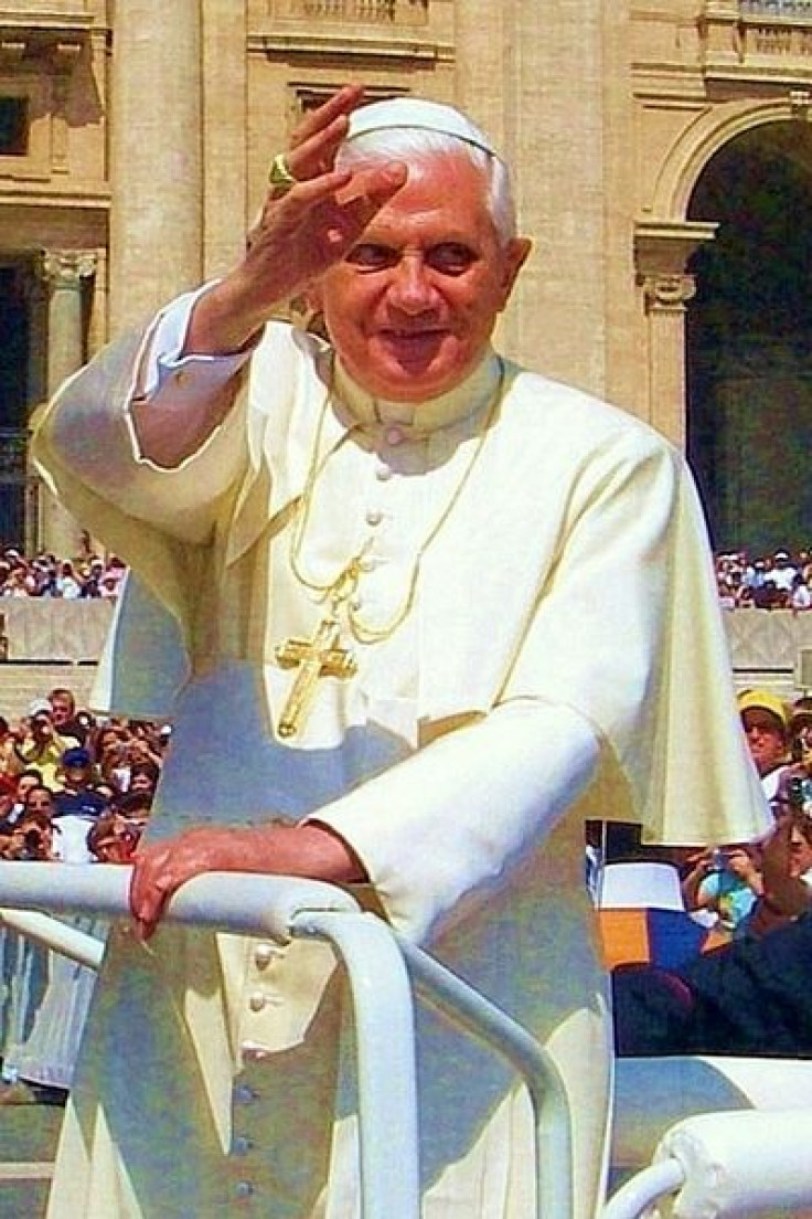 The former Pope Benedict XVI