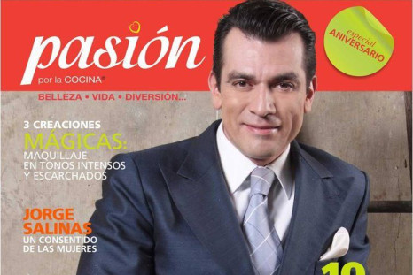 Jorge Salinas on the cover of Pasio`n magazine