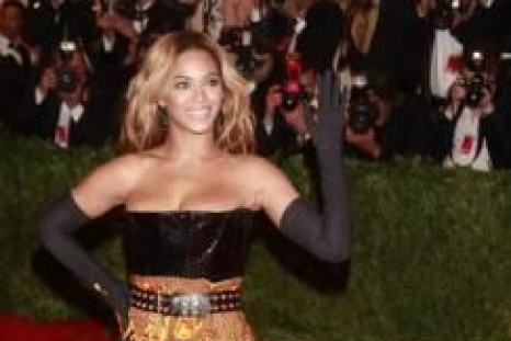 Beyonce at the Metropolitan Museum of Art Costume Institute Benefit celebrating the opening of "PUNK: Chaos to Couture" in New York, May 6, 2013.