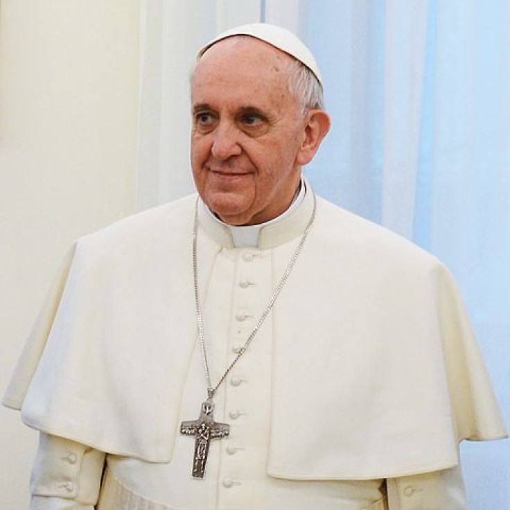 Pope Francis talks about food wastage on Wednesday's audience. 