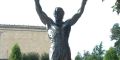 Rocky Statue