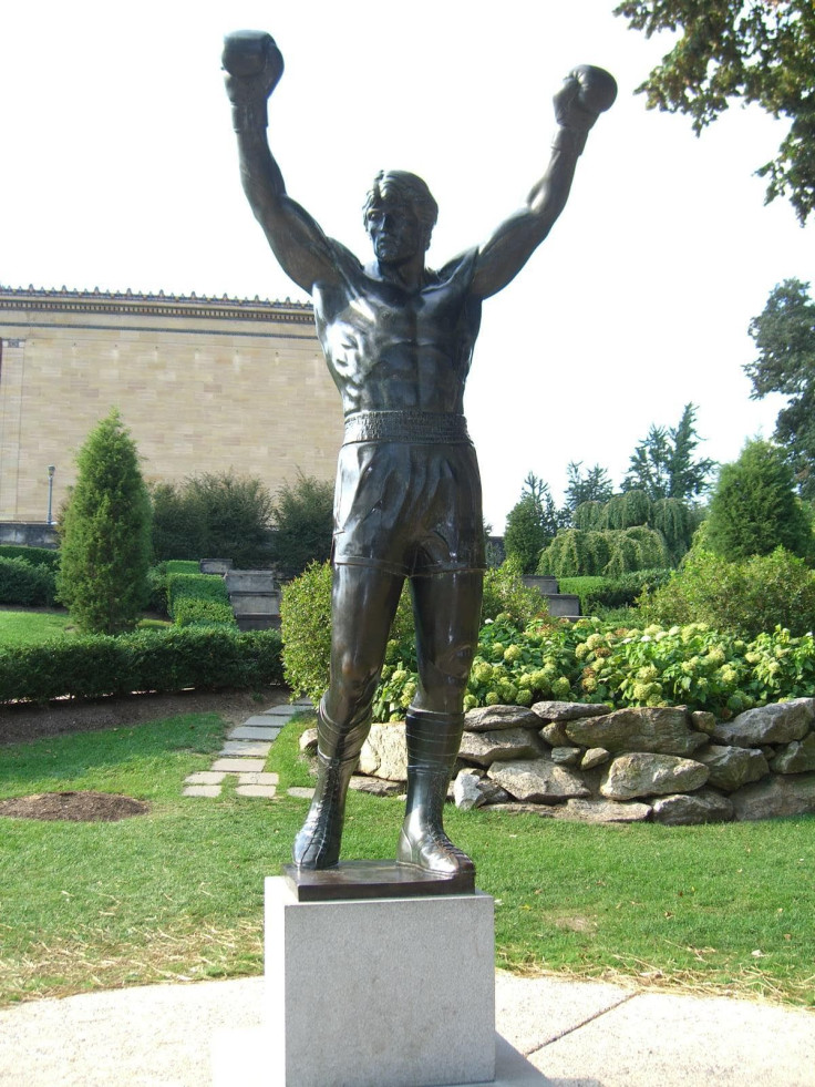 Rocky Statue