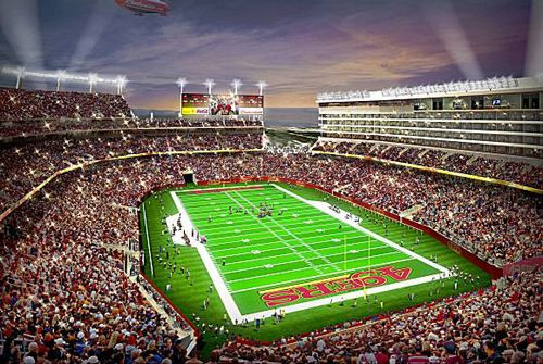 Levi's Stadium is a 68,500-seat football stadium that is currently under construction in Santa Clara, California. The stadium will be the new home of the San Francisco 49ers and is planned for completion in time for the 2014 season.