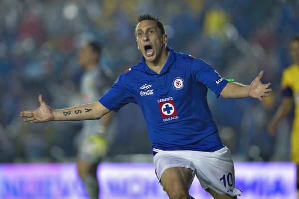 America Vs. Cruz Azul: Christian Gimenez And Cruz Azul Take Crucial ...