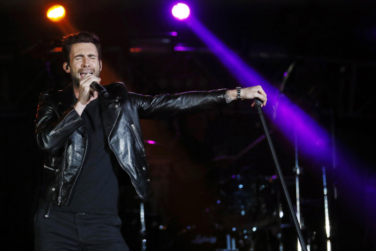 Adam Levine of Maroon 5 performs at the 2013 Wango Tango concert at the Home Depot Center in Carson.