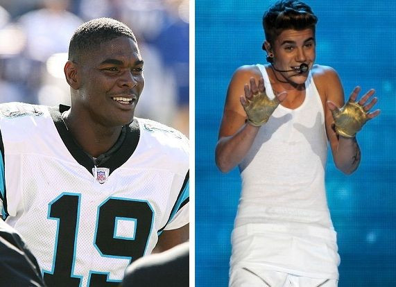 Keyshawn Johnson, Justin Bieber
