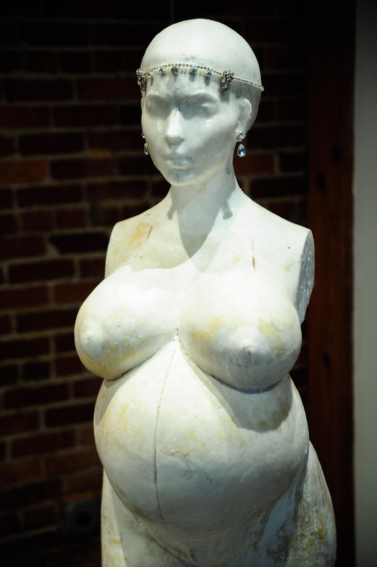 Kim Kardashian's Nude Pregnant Sculpture (Grosby Group)