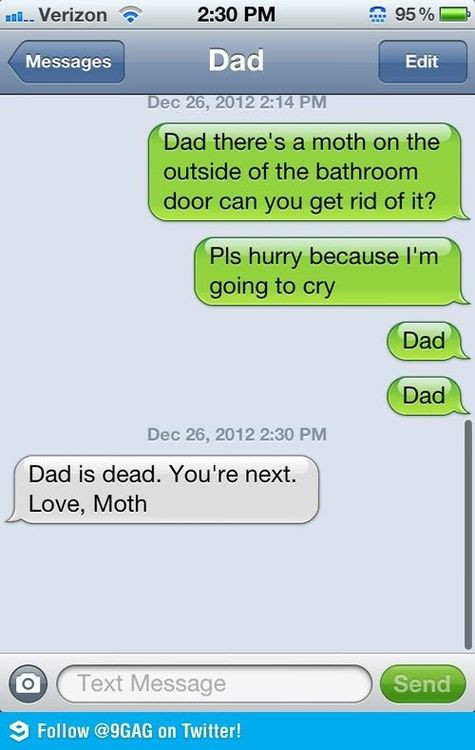 Dad text