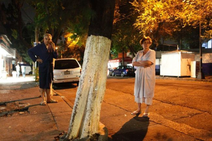 Post-earthquake in Mexico City.