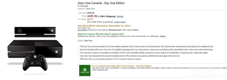 Amazon Xbox One