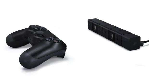 PS4 Eye Camera and PS4 Dual-shock controller