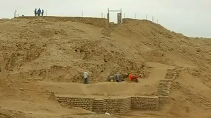 Tomb discovered in Peru. 