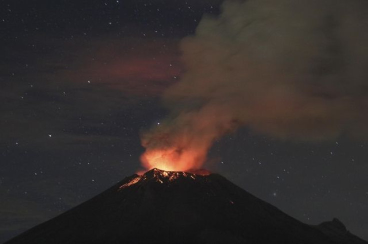 Popocatépetl as seen on July 4.