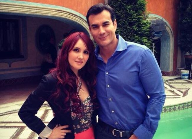 Dulce Maria y David Zepeda