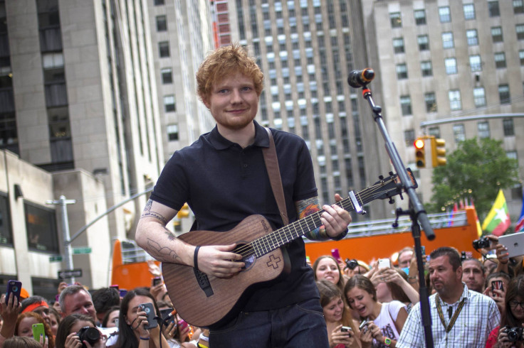 Ed Sheeran in Midtown