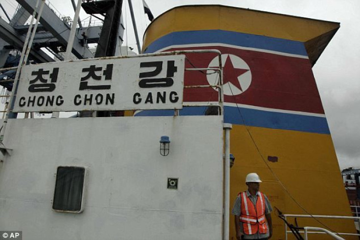 The Chong Chon Gang, with Panamanian security aboard.