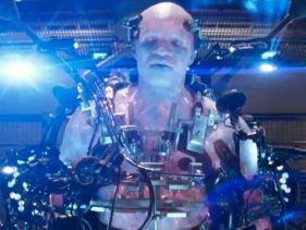 Jamie Foxx as Electro in "The Amazing Spider-Man 2."