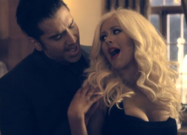 Christina Aguilera And Alejandro Fernandez