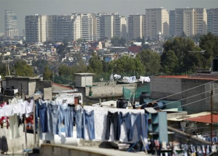 The contrasts of social class in Mexico City.