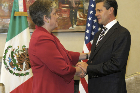 Mexican President and U.S. Secretary of Homeland Security
