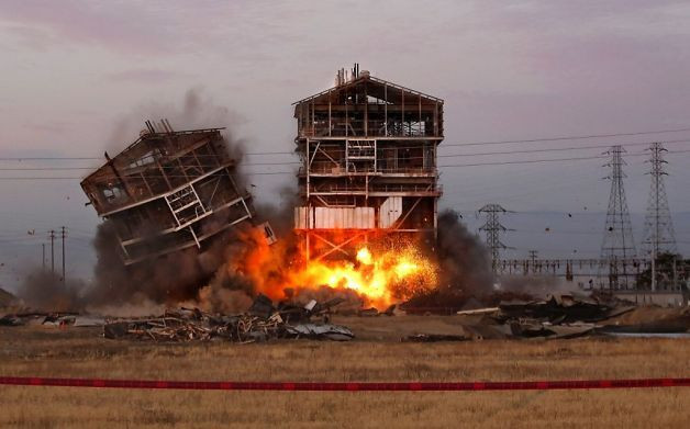 Bakersfield implosion