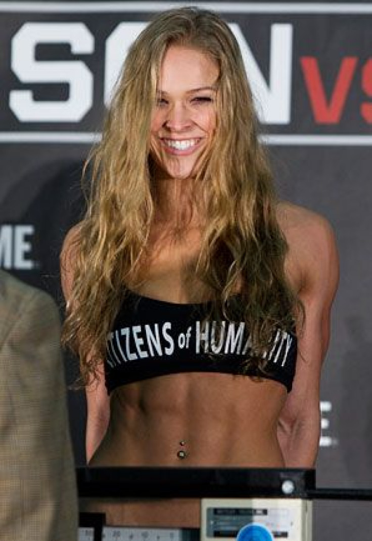 Ronda Rousey weighs in for a fight.