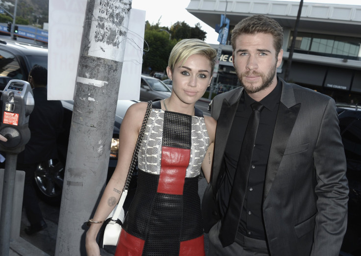 Miley Cyrus and Liam Hemsworth 