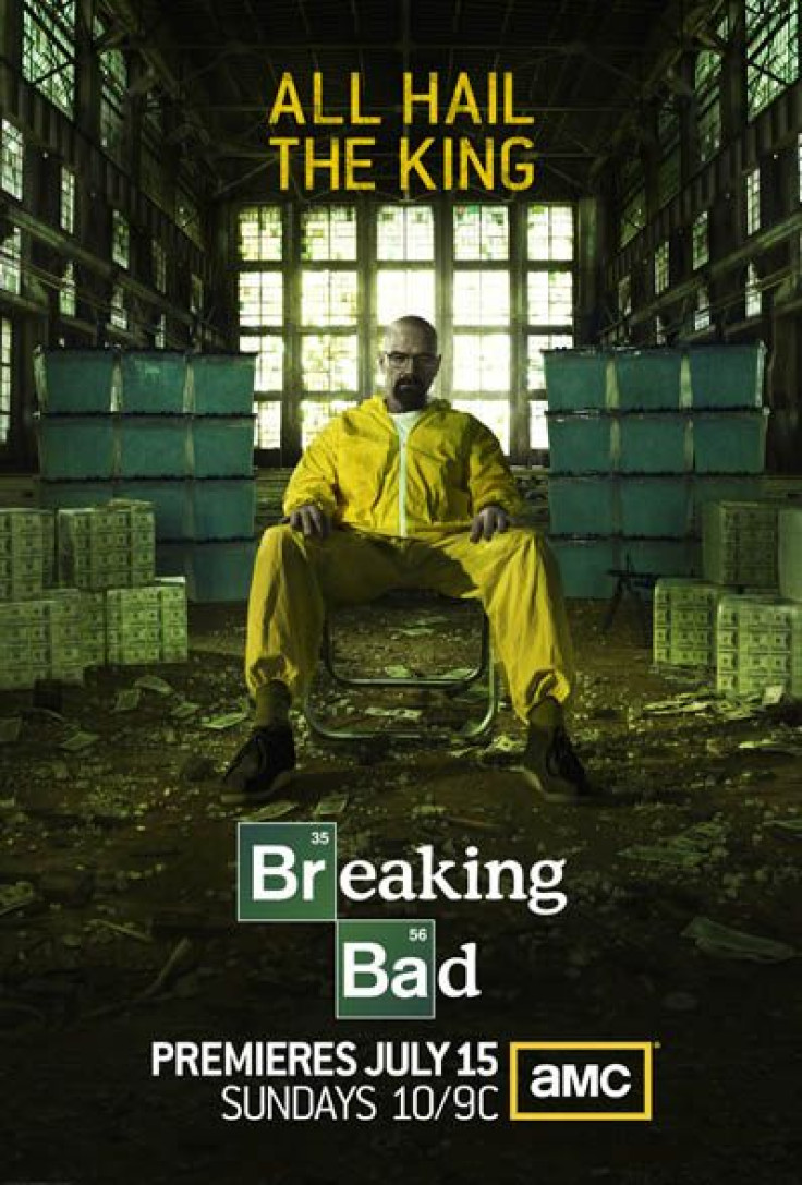"Breaking Bad" returns to AMC next Sunday at 9pm. 