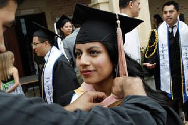 A DREAMer at UCLA graduation.