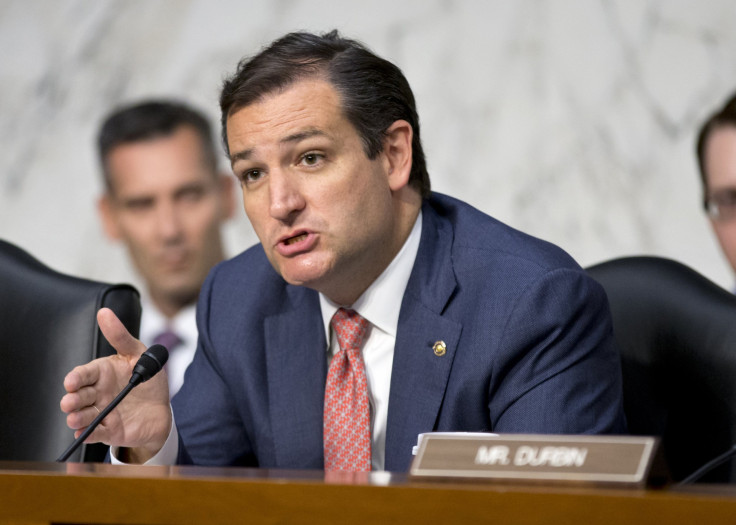 Senator Ted Cruz (R-Texas).