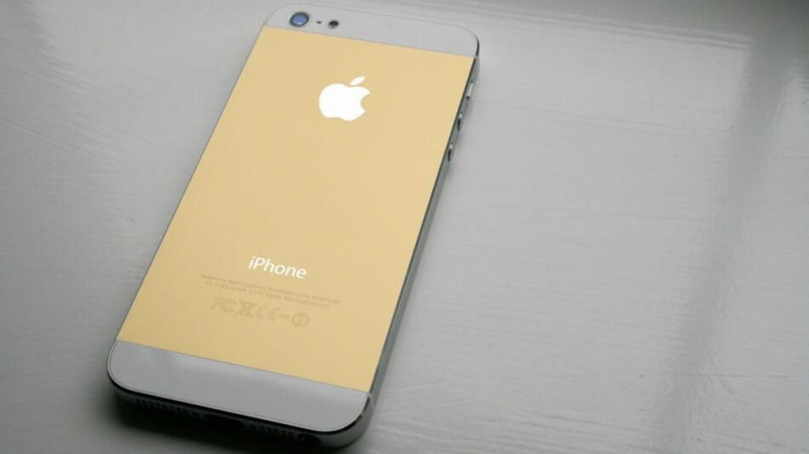 Apple's gold iPhone.