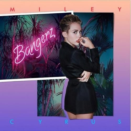 Miley Cyrus cover to new album "Bangerz"