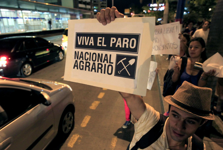 Colombia Farmers Strike