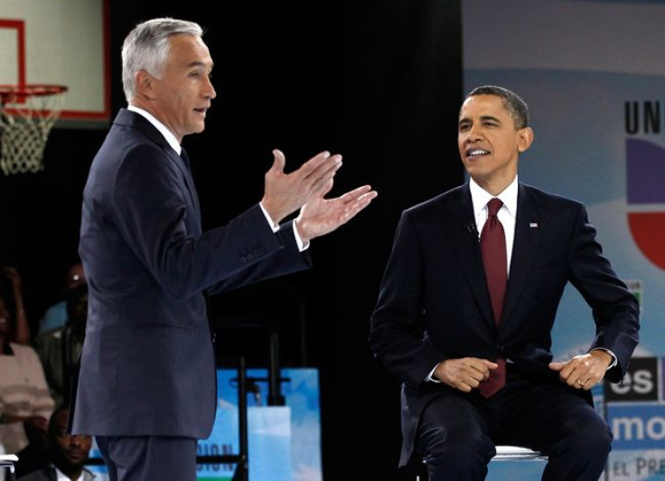 Jorge Ramos and Obama