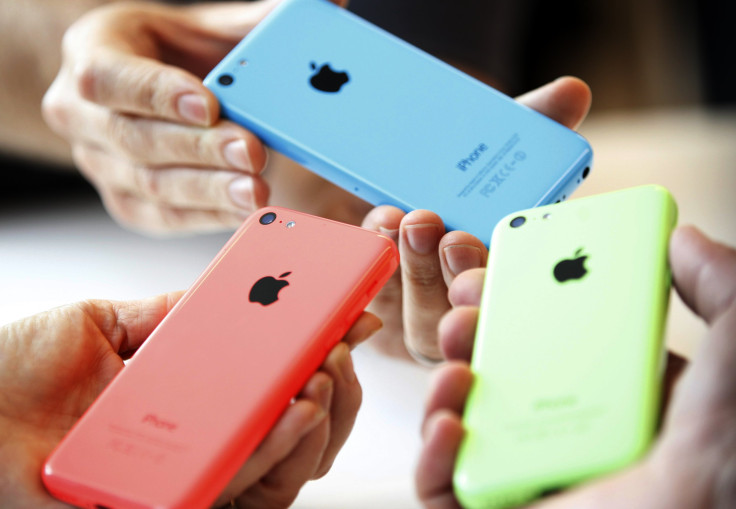 Apple unveils iPhone 5C at media event today.