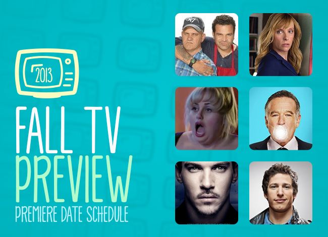 New Fall Shows Get List Of Premiere Dates For 2013 Tv Schedule Including New And Returning Shows 6522