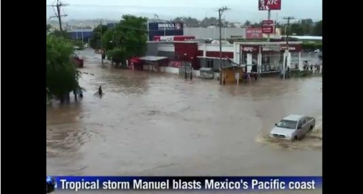 Mexico Storm: Hurricane Ingrid Hits Mexico After Tropical Storm Manuel 