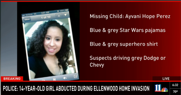 Amber Alert 14 Year Old Ayvani Hope Perez Abducted From Her Georgia Home By 2 Gunmen Video 5777