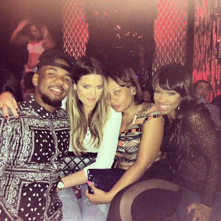 The Game posted this snapshot to his personal Instagram account, he and Khloe Kardashian spent Monday night partying in Hollywood. 