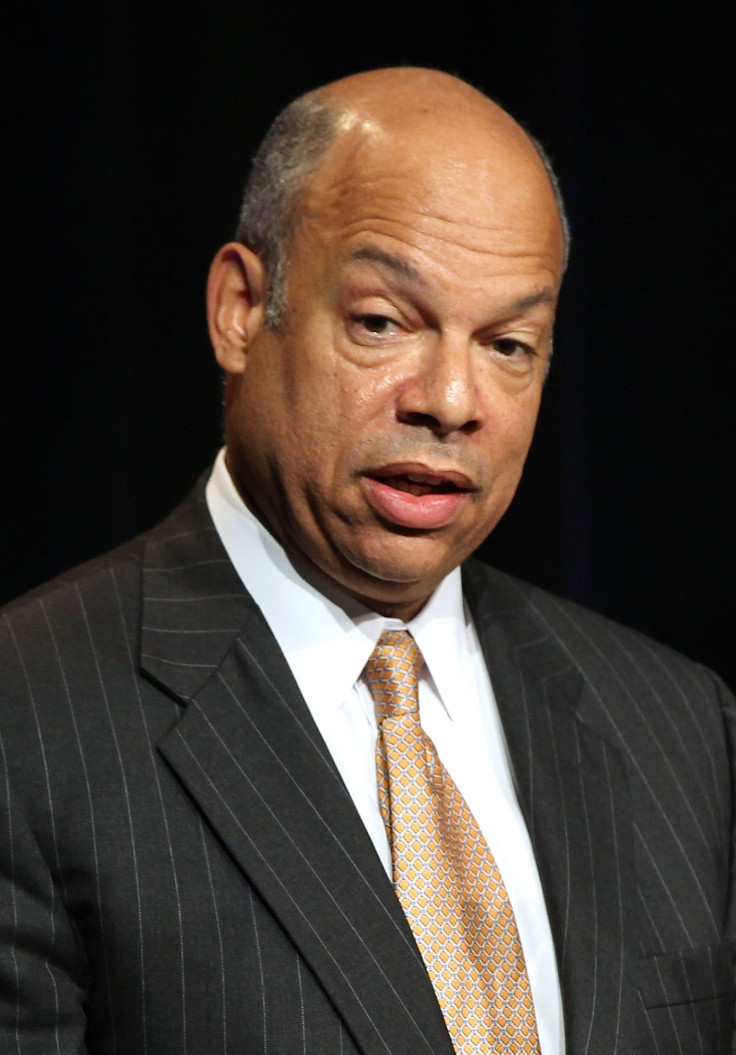 Jeh Johnson, then US Defense Department General Counsel, delivers remarks at the Pentagon in June.