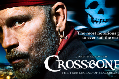 "Crossbones" is an upcoming series for NBC, starring John Malkovich as the pirate Blackbeard. Filming has begun in Puerto Rico, significantly boosting the island's economy. 