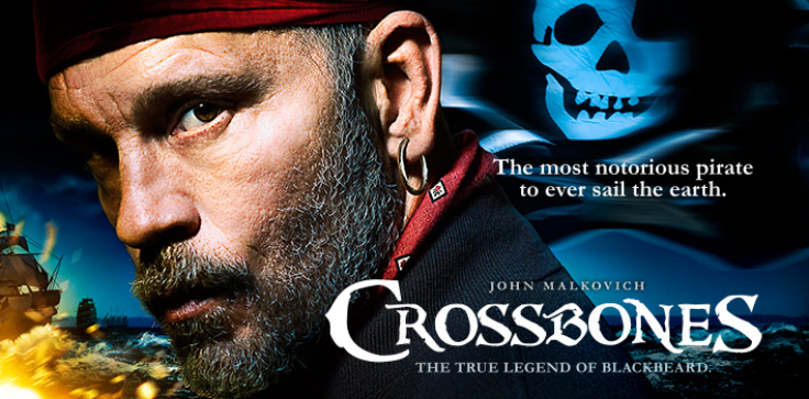 "Crossbones" is an upcoming series for NBC, starring John Malkovich as the pirate Blackbeard. Filming has begun in Puerto Rico, significantly boosting the island's economy. 