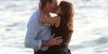 Pierce Brosnan and Salma Hayek Kiss On The Beach