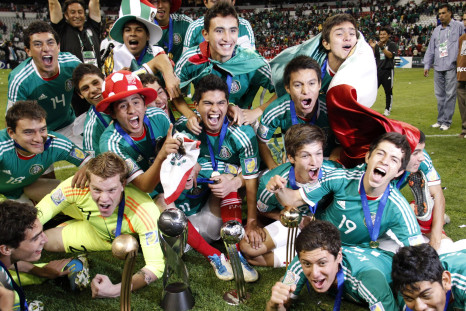 Mexico's U17 Team Celebrates